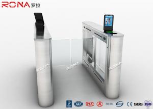 Wholesale Anti Collision Entrance Turnstile Access Control System DC 24V Brush Motor Face Reader from china suppliers