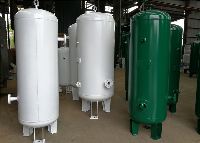 Wholesale Custom Vertical Air Receiver Tank , Air Compressor Reserve Tank Pressure Vessel from china suppliers