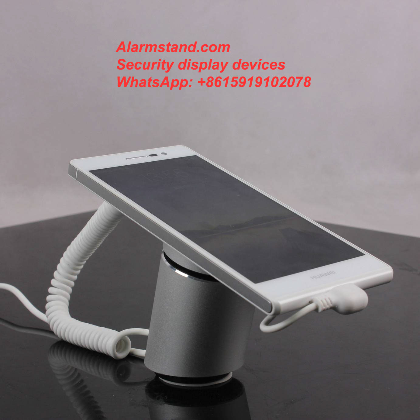 Wholesale COMER Universal Tablet Security Holder Chargeable mobile phone display stand anti-theft device retail from china suppliers