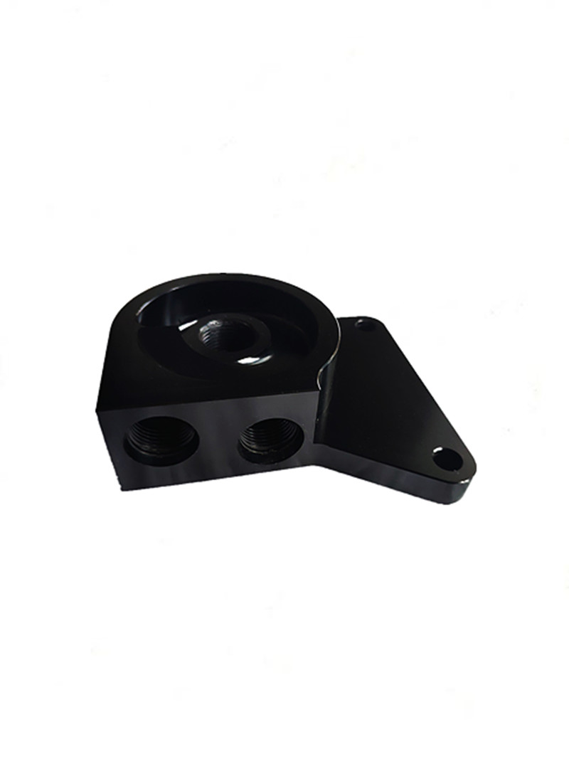 Wholesale OEM CNC Machined Turning Aluminum Black Anodized Parts from china suppliers