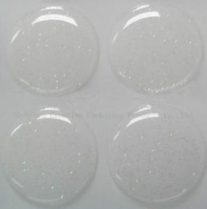 Wholesale 1"round glitter epoxy stickers from china suppliers