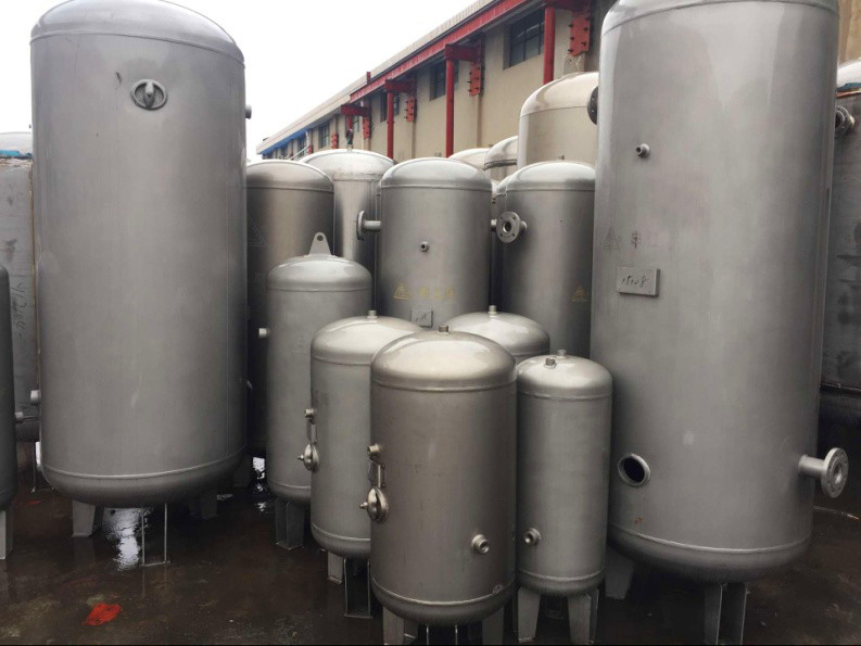 Wholesale Vertical Stainless Steel Low Pressure Air Tank Frosting / Polishing Surface Treatment from china suppliers