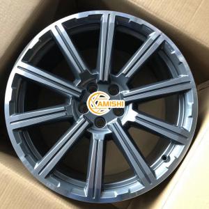 Wholesale Grey Multi Spoke ET33 5x112 20 Inch Aluminum Alloy Rims Lightweight from china suppliers