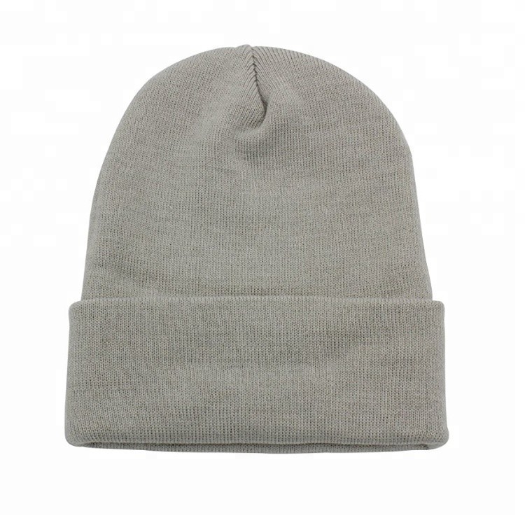 Wholesale Cold Proof Delicate Girl Beanie Hats , Simple Design Winter Stocking Hats from china suppliers