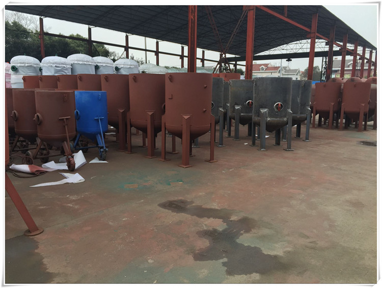 Wholesale High Efficient Portable Industrial Sandblasting Equipment Vertical / Horizontal from china suppliers