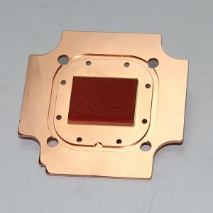Wholesale 50mm-80mm CU1100 Copper Extruded Heatsink Radiator Skived from china suppliers