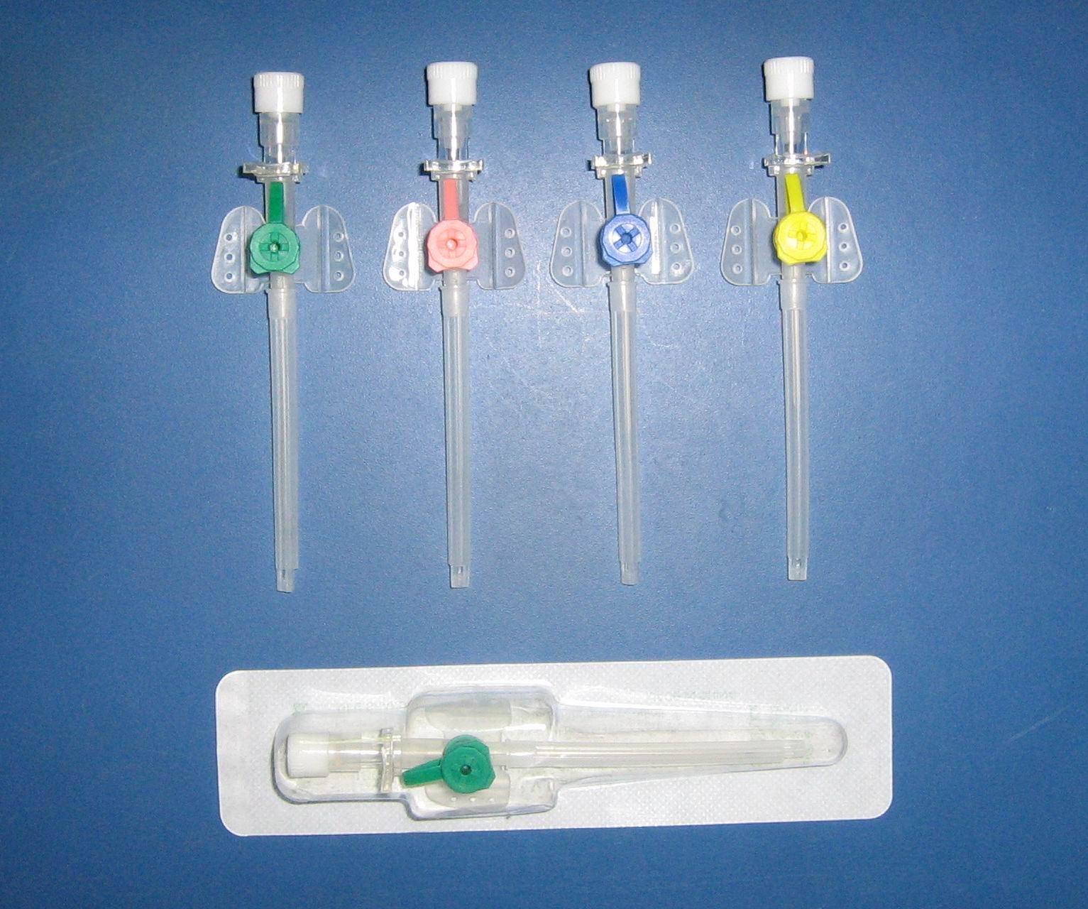 Wholesale I.V catheter / IV Cannula / Intravenous Catheter with injection value and wings from china suppliers