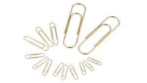Wholesale Golden,Copper round paper clips,office clips from china suppliers