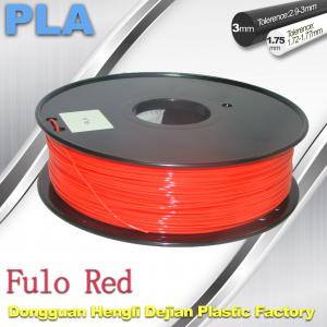 Wholesale 1.75 / 3mm Fluorescent Filament   PLA Fluo filament  bright color filament from china suppliers
