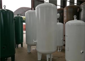 Wholesale White Vertical Air Compressor Storage Receiver Tank With Flange Connector from china suppliers