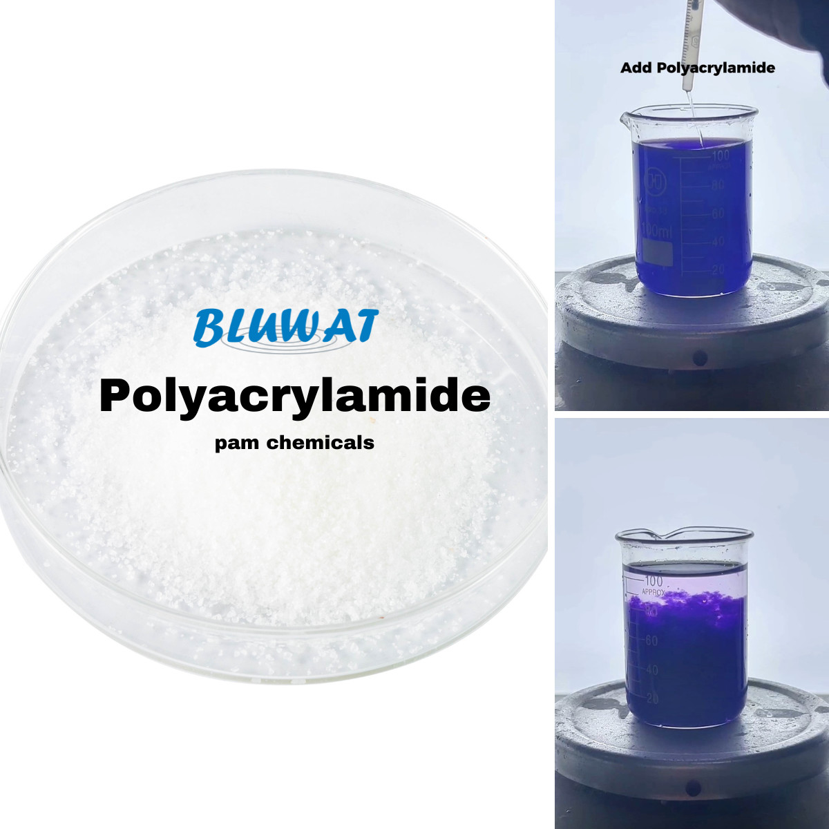 Wholesale PAM Chemical Anionic Polyacrylamide Powder Wastewater Treatment High Effictive from china suppliers