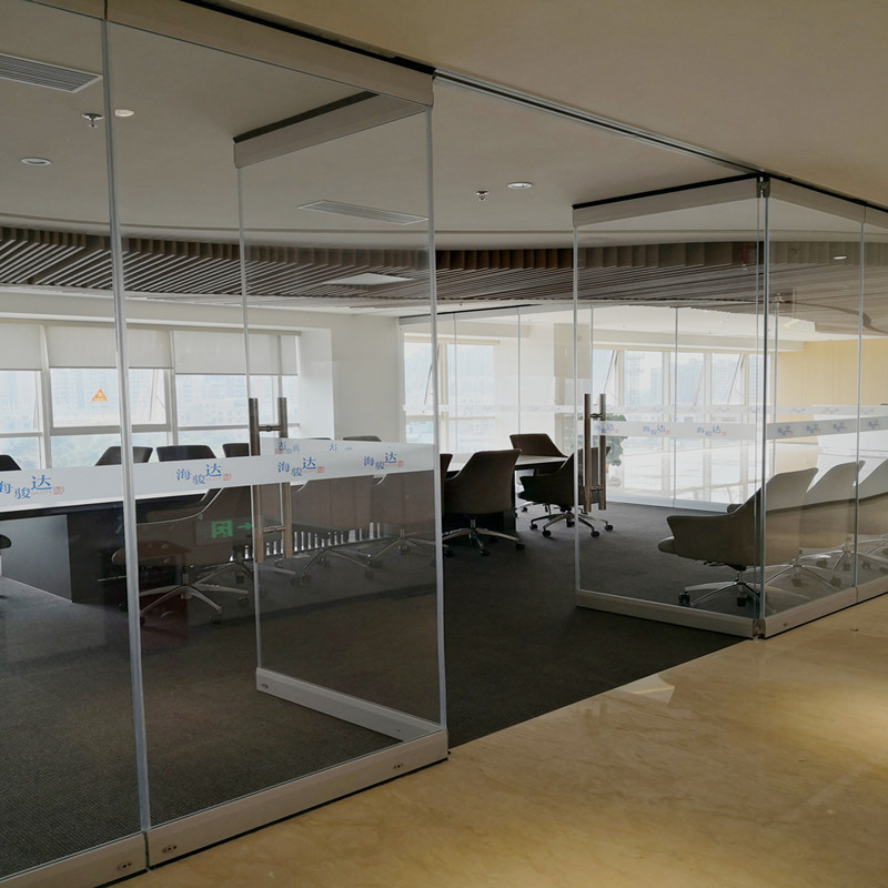 Wholesale Frameless Glass Office Furniture Partitions Operable Walls For Conference Room from china suppliers