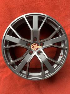 Wholesale Grey Aluminum ET40 5x112 18 Inch Wheels , 66.5 Hole Rim For Audi A4 from china suppliers