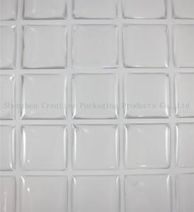 Wholesale 1inch square 3D epoxy resin stickers from china suppliers
