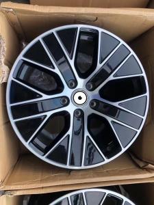 Wholesale 20 Inch Silver 5 Double Spokes Cast Alloy Genuine Wheels For Porsche Tayacan from china suppliers