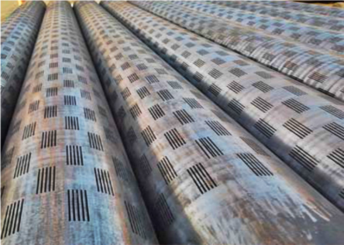 Wholesale API J55 12meters Slotted Casing Pipe / Galvanized Steel Pipe from china suppliers
