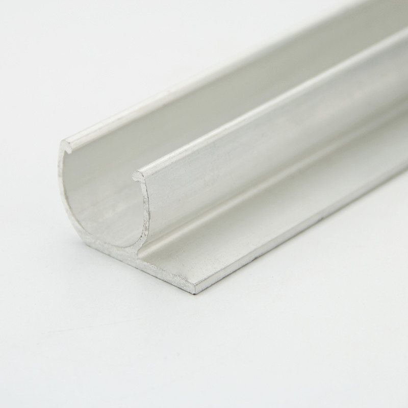Wholesale Affordable Custom Aluminum Extrusion Fabrication Tube / Pipe In Silver Color from china suppliers