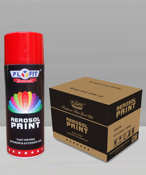 LPG Propellant Waterproof Spray Paint Aerosol Spray Paint For Metallic Use