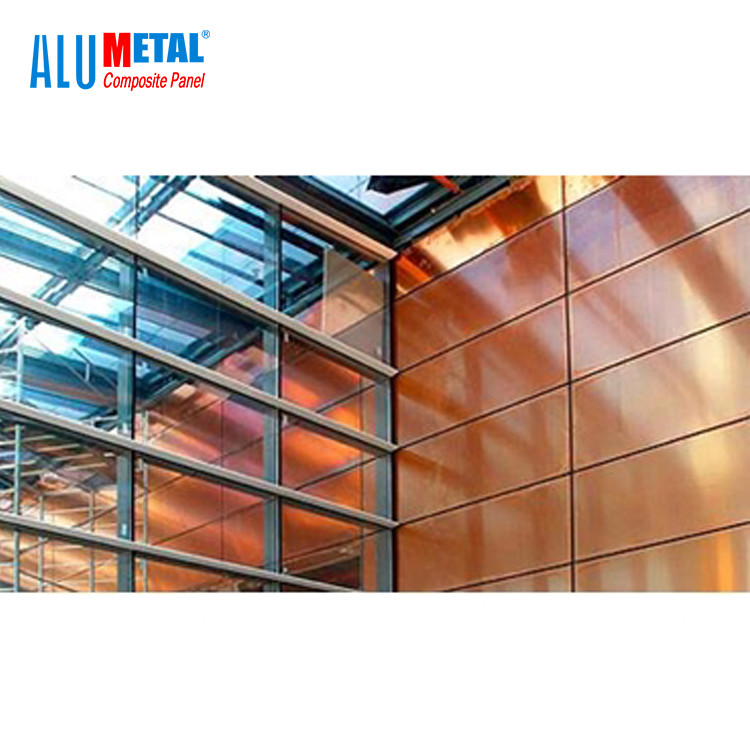 Wholesale Aluminum Metal Composite Panel 1000mm Anodized Fireproof Copper from china suppliers