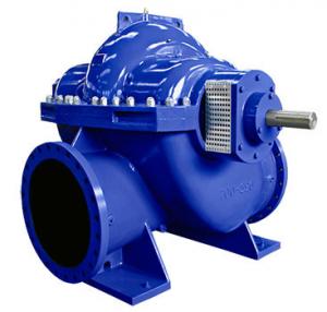 Wholesale Big Flow Double Suction Volute Pump , Horizontal Split Case Pump Electric / Diesel Motor from china suppliers
