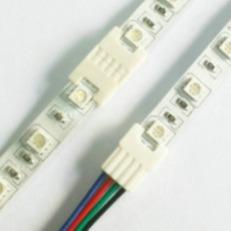 Wholesale White PCB 10mm 4 Pin LED Strip Connector IP20 OF-SL10BB-4 IP20 from china suppliers
