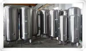 Wholesale Stainless Steel Air Compressor Receiver Tank 60 Gallon / 80 Gallon / 100 Gallon from china suppliers