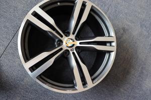 Wholesale Cast 5 Twin Spoke Alloy ET25 BMW 7 Series 20 Inch Wheels Grey from china suppliers