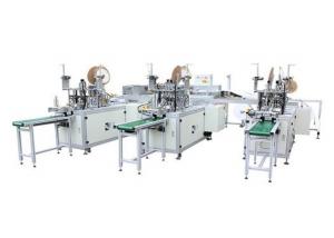 Wholesale Fully Automatic Inside & Outside Earloop Surgical Mask Making Machine (1 body+3 earloop) from china suppliers