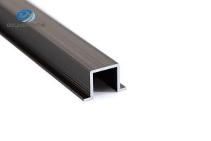 Wholesale 2.4m Aluminum U Profiles , Straight Edge U Shape Aluminum Channel ODM Available from china suppliers