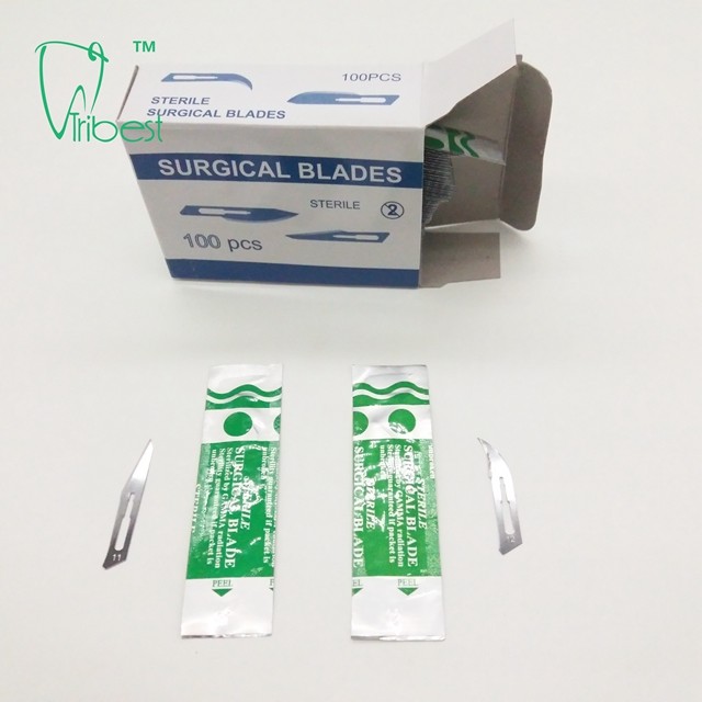 Wholesale Sterile Disposable Surgical Blades , Carbon Steel Scalpel Blades from china suppliers