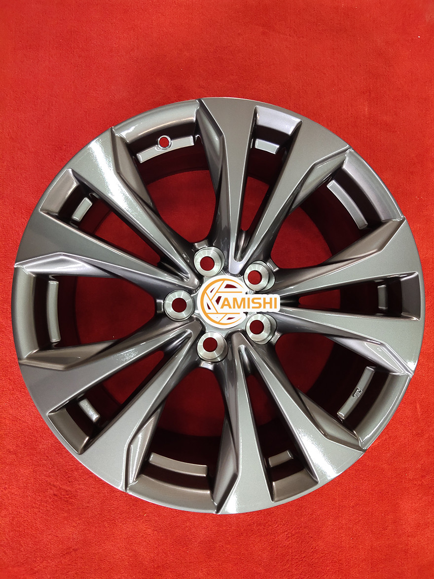 Wholesale ET45 60.1 Hole 18 Inch Aluminum Alloy Wheels 5 Double Spoke from china suppliers