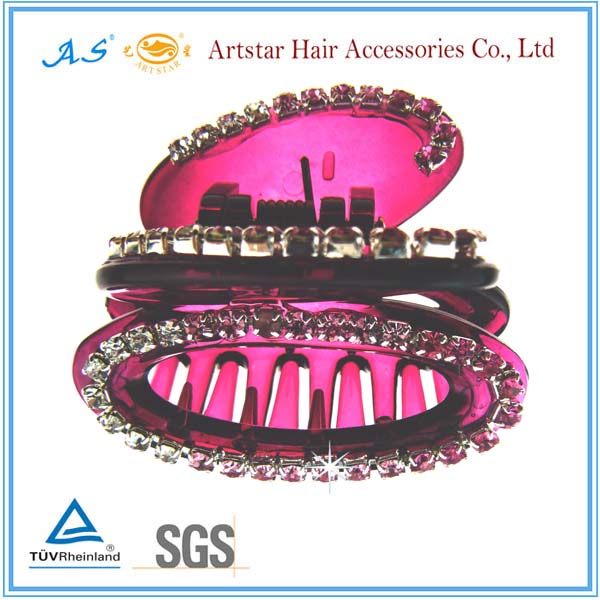 Wholesale Artstar small size beautiful rhinestone hair claws for girls from china suppliers