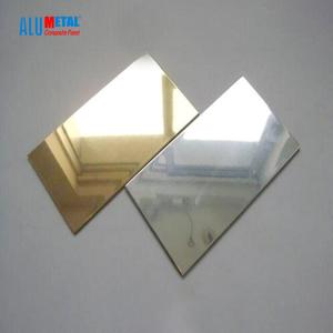 Wholesale 5800mm Mirror Aluminium Composite Panel Sheet For Partition Anodized Surface from china suppliers