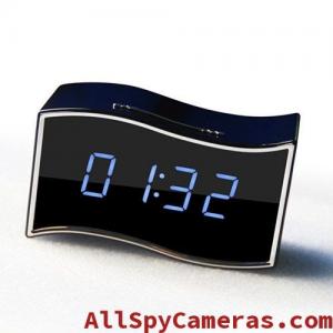 Wholesale 1080P WIFI Spy IP clock camera with Wide angle lens Support RJ45 Lan cable from china suppliers