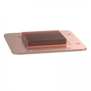Wholesale Customized Copper Fin Heatsink OEM Skiving With Passiviation from china suppliers