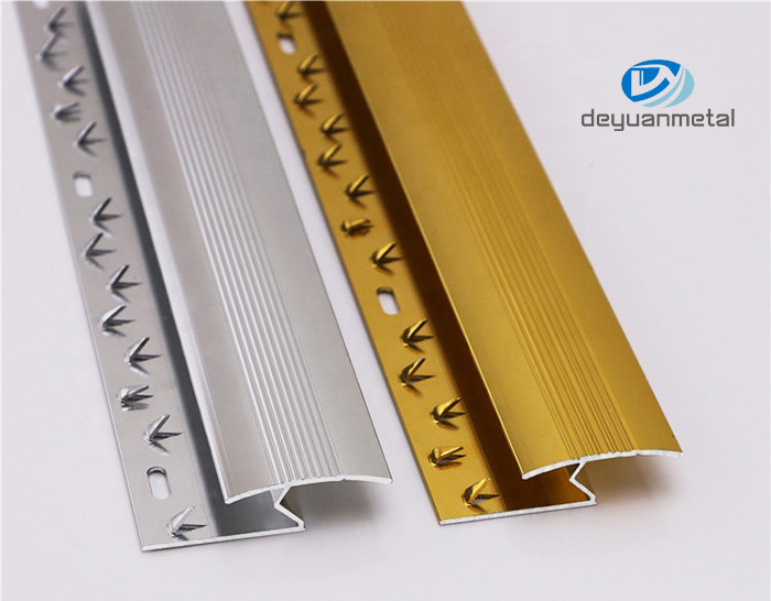 Wholesale OEM Aluminium Stair Nosing Edge Trim Step Nose Edging Nosings Carpet from china suppliers