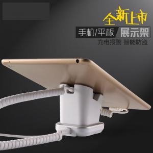 Wholesale COMER desk display cellphone security display charging and alarm sensor plastic magnetic stand from china suppliers