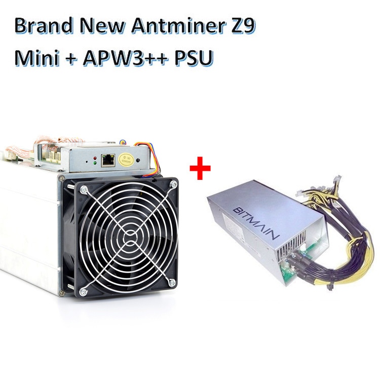 Wholesale Bitcoin Mining Device Antminer Z9 mini 10kh/s ZCash miner with Power supply Asic Miner from china suppliers