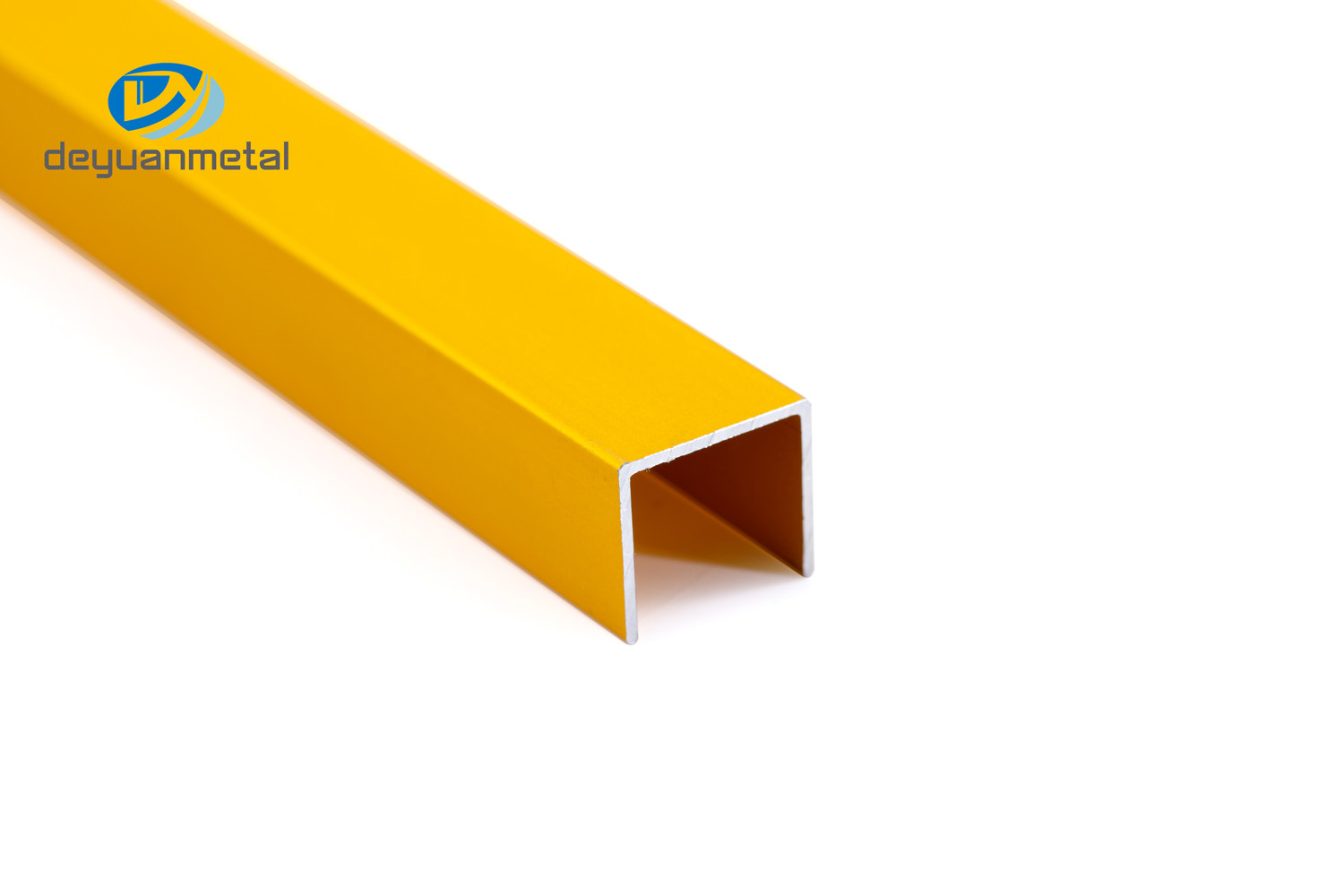 Wholesale Aluminum U Profiles Electrophoresis Treatment Gold Color For Wall And Floor Decoration from china suppliers