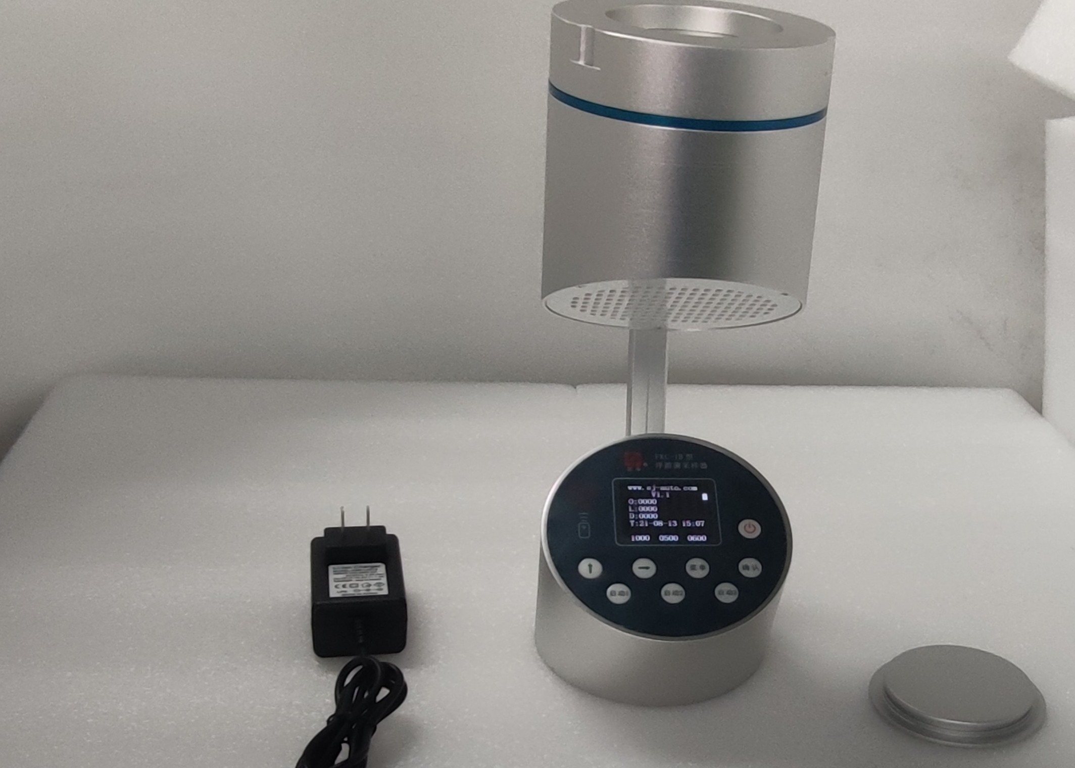 Wholesale SUS316 Head Microbial Air Sampler For Pharmaceutical Room Microbe Collection from china suppliers