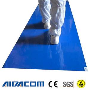Wholesale Lab Hospital Static Dissipative 50um 26x45'' ESD Sticky Mat from china suppliers