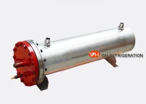 Wholesale Shell And Tube Stainless Steel Heat Exchangers Double Circuits 93KW Cooling Capacity from china suppliers