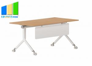 Wholesale Conference Room Stackable Folding Meeting Tables Office Movable Training Desks from china suppliers