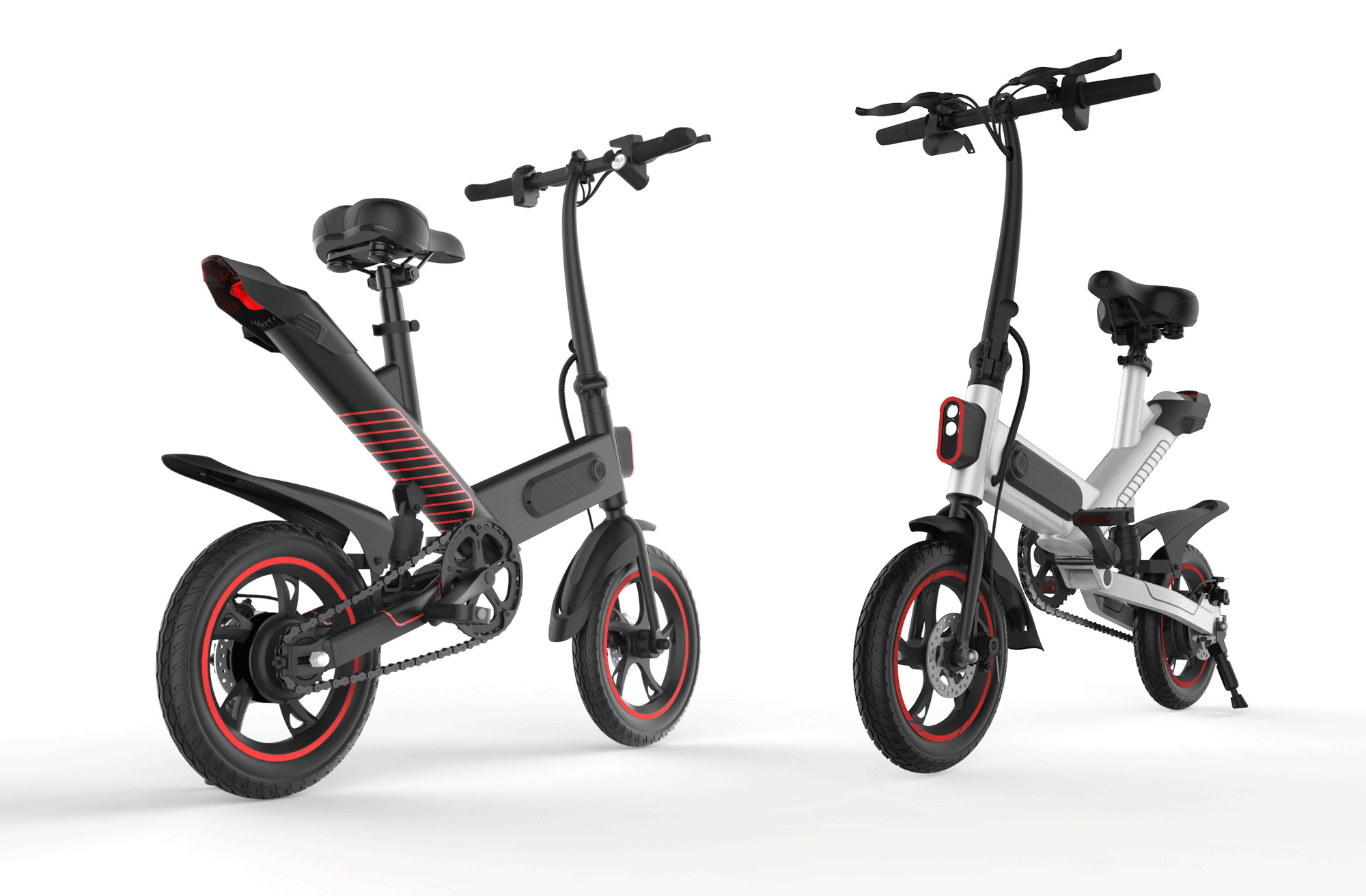 Wholesale 40 - 60KM Long Voyage Aluminum Folding Electric Bike For Urban Tourism from china suppliers
