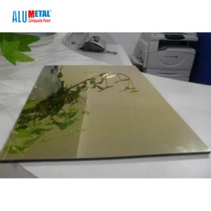Wholesale AA3003 Mirror Aluminum Composite Panel Acp B1 FR A2 Unbroken from china suppliers