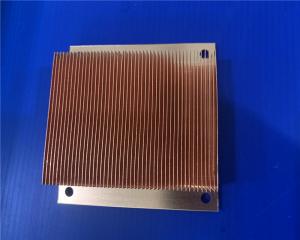 Wholesale Customized Liquid Metal Heat Sink , ISO9001 80 Gram Skived Heat Sinks from china suppliers