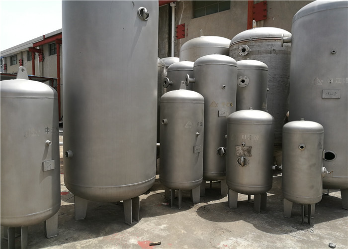 Wholesale 232psi Pressure Horizontal Air Compressor Tank , Water / Gas / Propane Storage Tanks from china suppliers