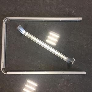 Wholesale Custom Small Radius Aluminum Bending Profiles with Silver Anodized from china suppliers