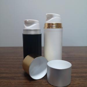 Wholesale 50ml 100ml 150ml Plastic PP Airless Pump Bottles With Over Cap from china suppliers