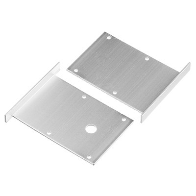 Wholesale Big Recessed LED Profile 65*75mm Silver U Shape LED Aluminum Channel from china suppliers